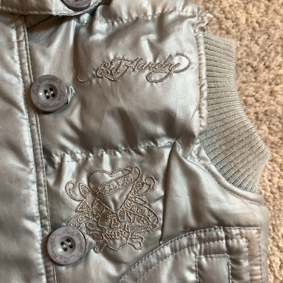 Ed Hardy puffer vest - Picture 2 of 7